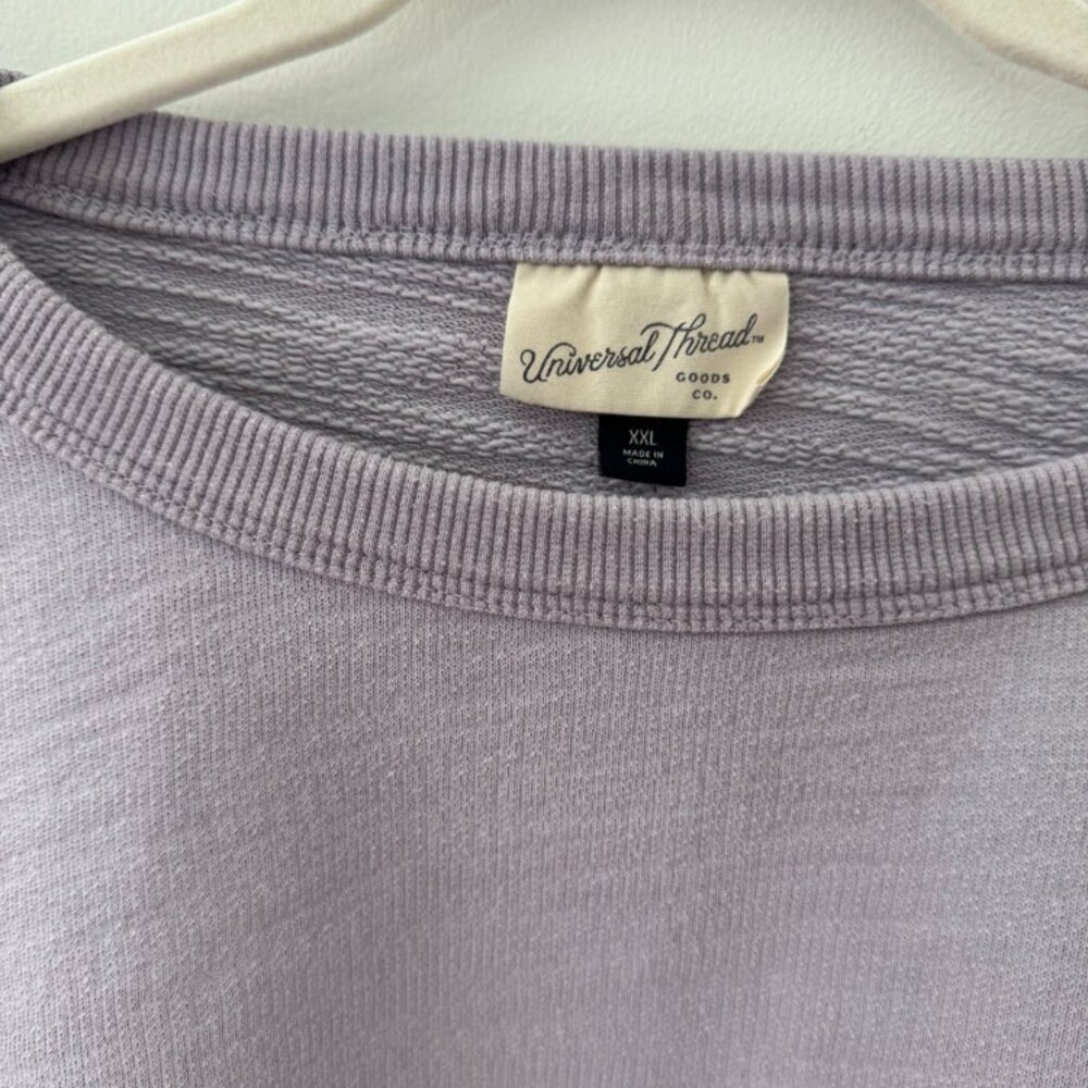 Target Universal Thread Cropped Sweatshirt - Picture 3 of 3